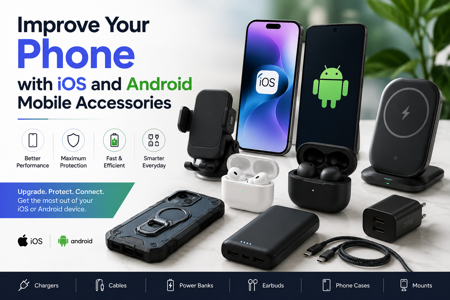 Improve Your Phone with iOS and Android Mobile Accessories
